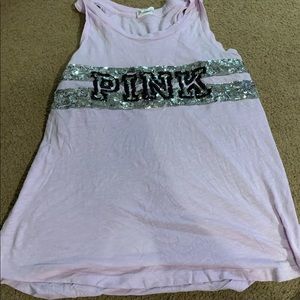 Pink tank top